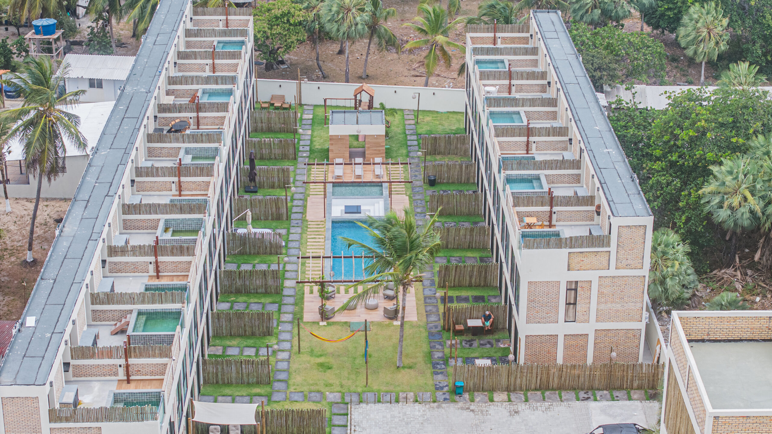 Vista aérea Atins Ville