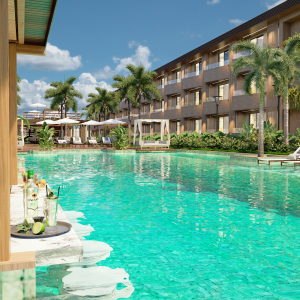 Detalhe Bar Molhado Piscina