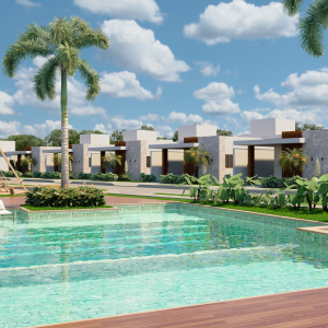 Piscina - Área das Casas