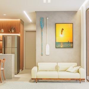 Apartamento 2 dormitórios - Sala