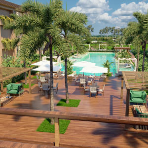 Vista Terraço Piscina