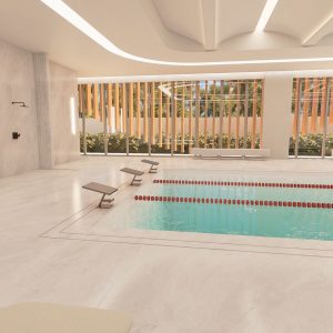 centro olimpico - piscina trampolim ducha